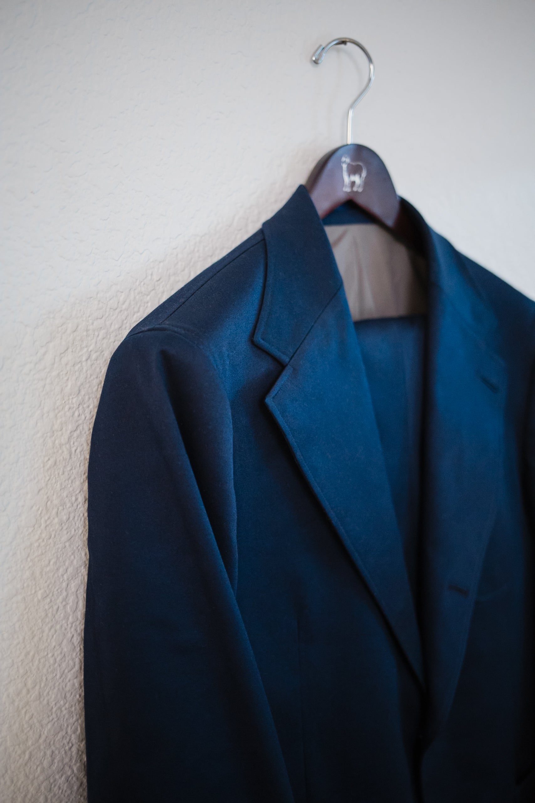 Dark Blue Cotton Jacket