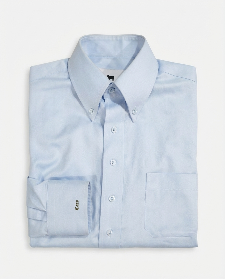 Light Blue Twill Shirt