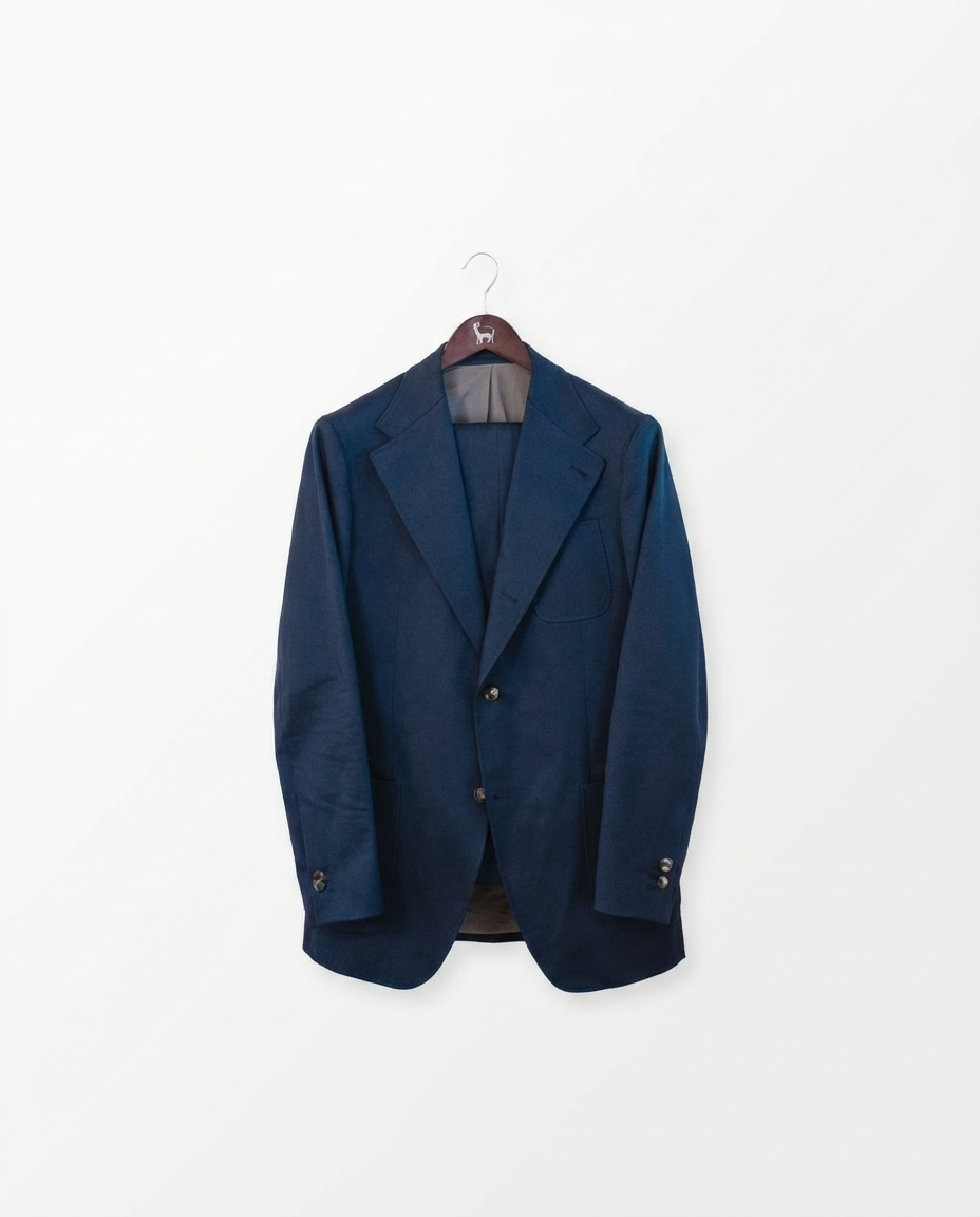 Dark Blue Cotton Jacket