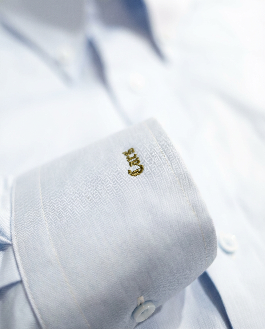Light Blue Twill Shirt